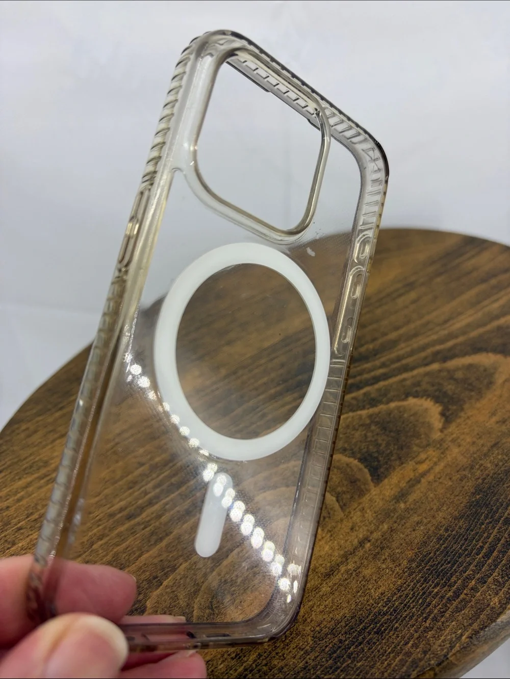 case-mate clear textured